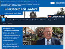 Tablet Screenshot of bexleyheathandcrayford.com